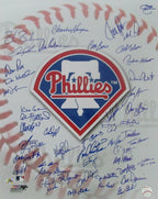 Phillies Greats Multi-Signed 16x20 Color Photo  MAB 140669