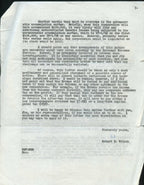 November 11, 1963 letter to Art Modell Re: Jim Brown off season interests 144998