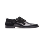 Davis Double Monk Strap // Black