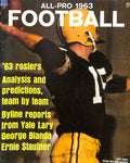 All-Pro 1963 Football Magazine Bart Starr Green Bay Packers on Cover 179175