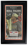 The Journal 2016 Clemson Tigers National Champs Newspaper Framed 152280