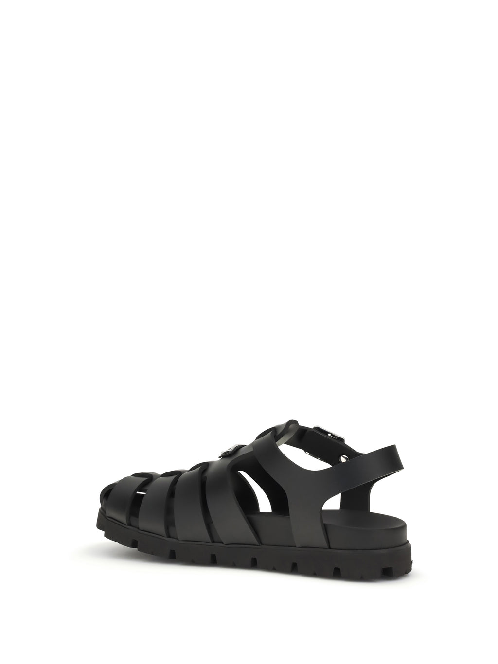 Sandal Rubber Cage Black