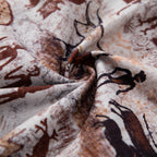 Men's Hawaiian Shirt Dawn of Artistry Print Cotton Button-down Vintage Aloha Shirt