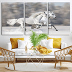 The White Horses Wall Art, Framed White Horses Wall Art