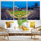 Target Field Stadium Wall Art Canvas Print, Minnesota Twins