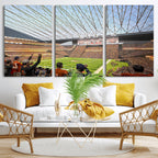 Cleveland Browns Stadium Wall Art Canvas Print