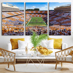 Tennessee Neyland Stadium Wall Art, Sports Arena Canvas, Framed and Ready to Hang