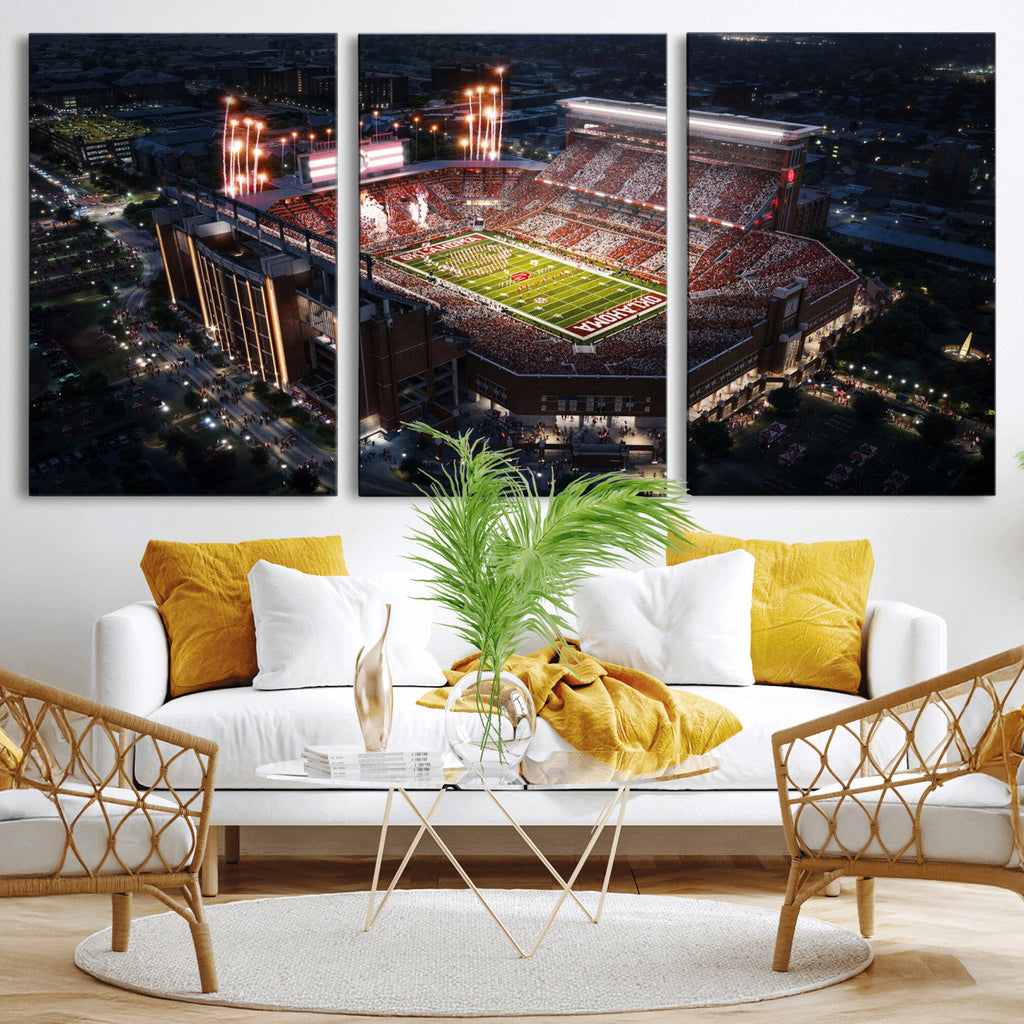Oklahoma Memorial Stadium, Gaylord Memorial Stadium Wall Art