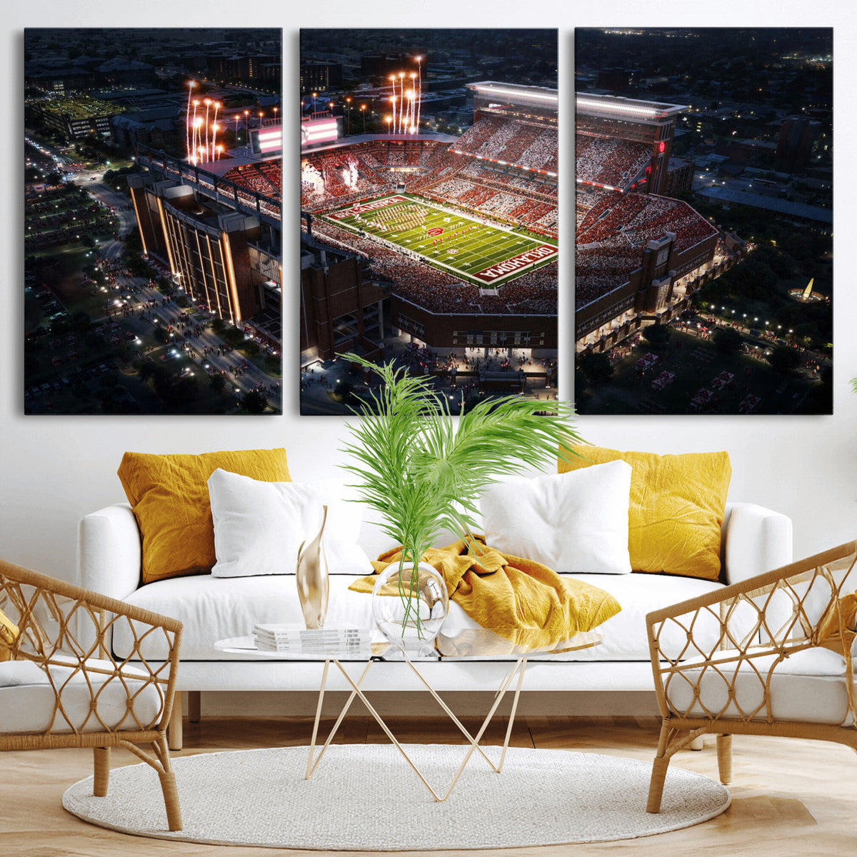Oklahoma Memorial Stadium, Gaylord Memorial Stadium Wall Art
