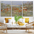 Childe Hassam Celia Thaxter Garden Canvas | 1890 American Impressionist Print