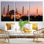 Wall Art Turkey Istanbul Skyline Canvas Print