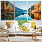 Fantastic Autumn Panorama Wall Art Canvas Print