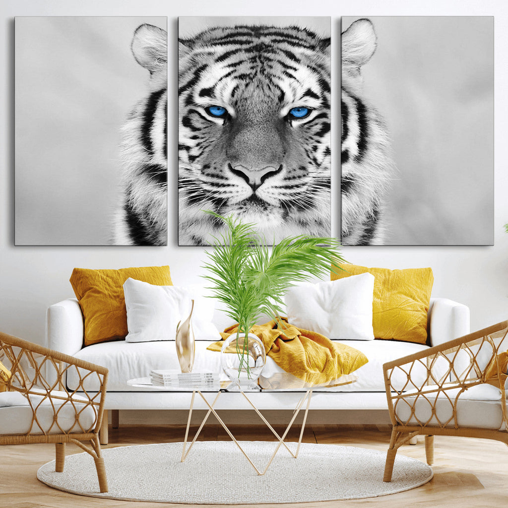 Tiger Canvas Artwork Wall Art Print