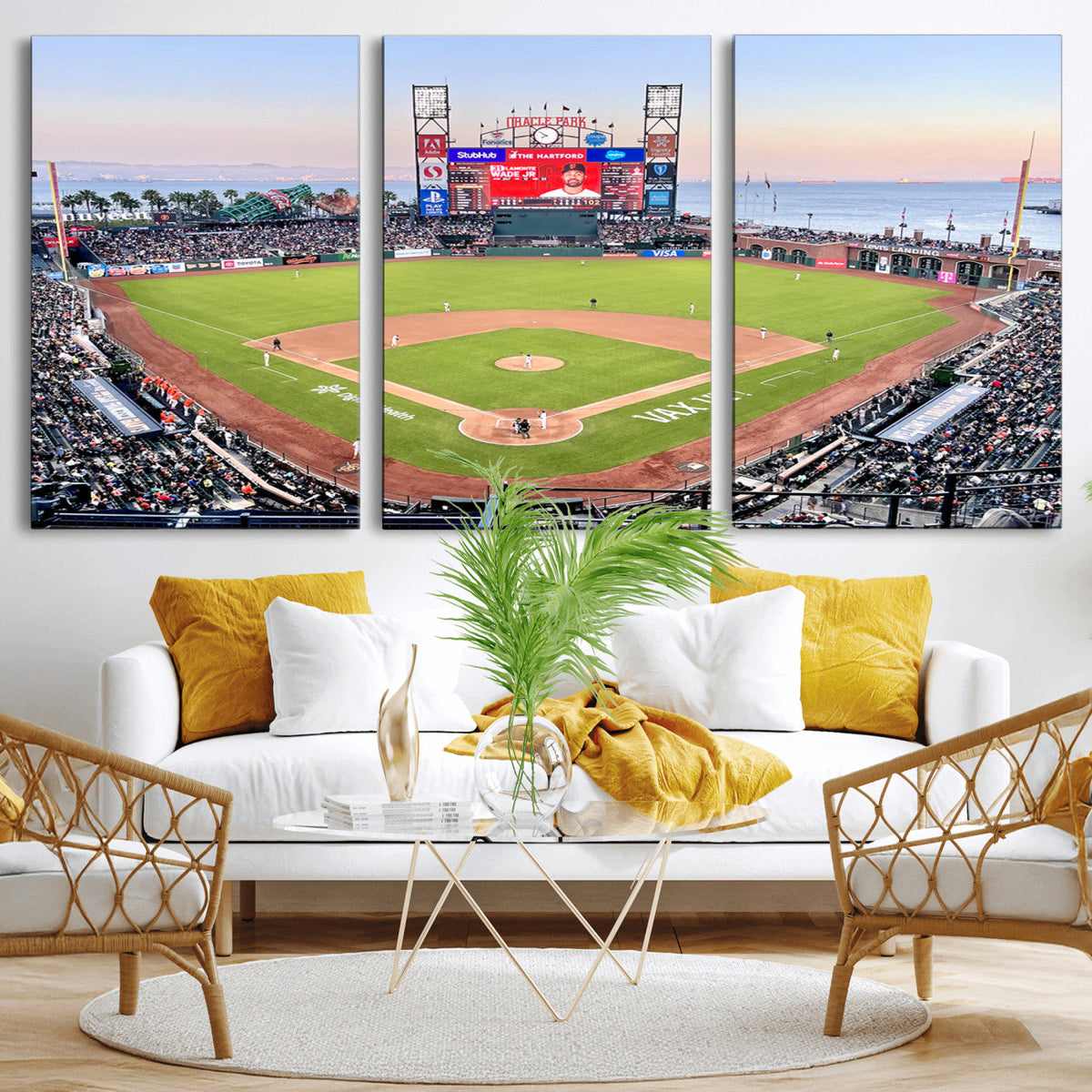 San Francisco Giants Baseball Team Print, Oracle Park