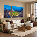 Target Field Stadium Wall Art Canvas Print, Minnesota Twins