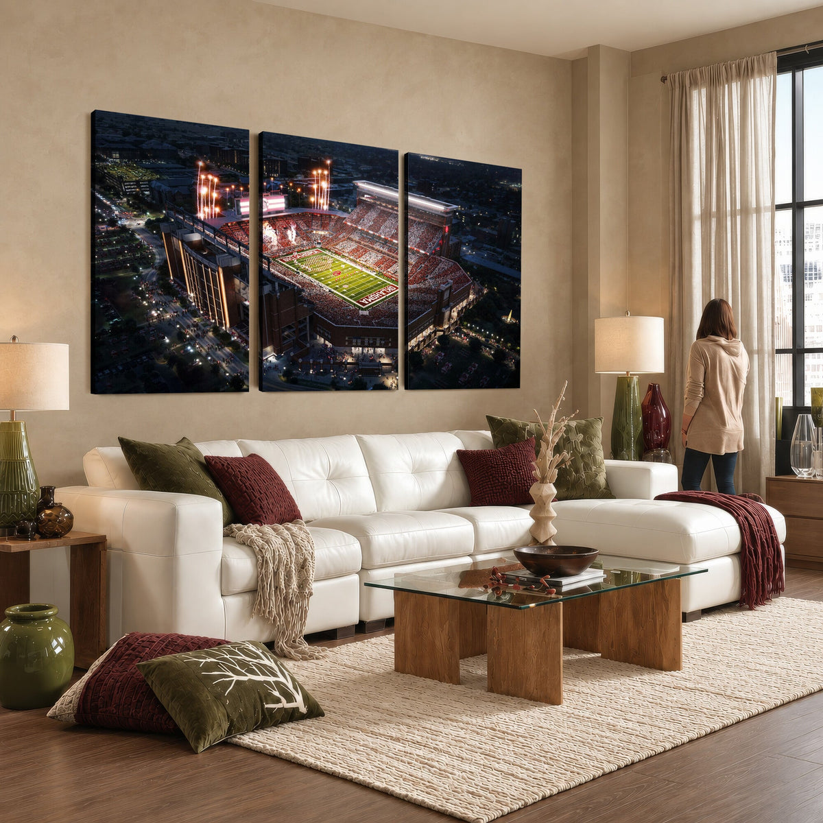 Oklahoma Memorial Stadium, Gaylord Memorial Stadium Wall Art