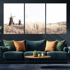 Farm Prints, Set of 6 Farmhouse Wall Art Canvas, Country House Decor