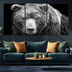 399 Grizzly Bear Canvas Print, Ready to Hang Wall Art