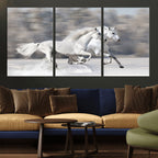 The White Horses Wall Art, Framed White Horses Wall Art