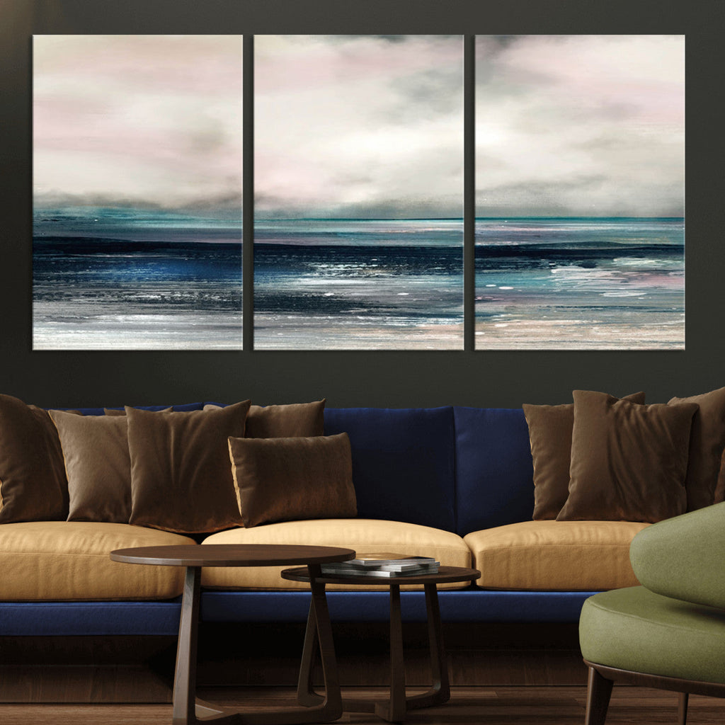 Contemporary Abstract Wall Art Canvas Print