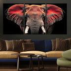 Elephant Wall Art Canvas Print