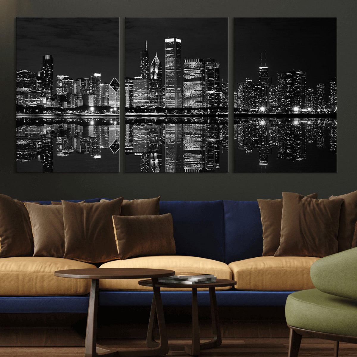 Chicago Wall Art Canvas Print