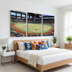 Texas Rangers Baseball Team Print, Arlington Globe Life Field Stadium Wall Art