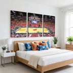 Miami Heat Basketball Team Print Wall Art, Kaseya Center