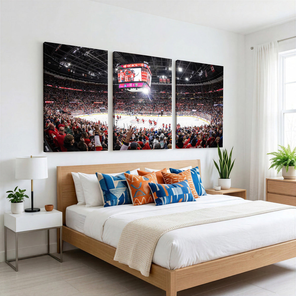 Amerant Bank Arena Wall Art Canvas Print, Hockey Arena