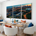 Chicago Bears Soldiers Field Wall Art Canvas Print
