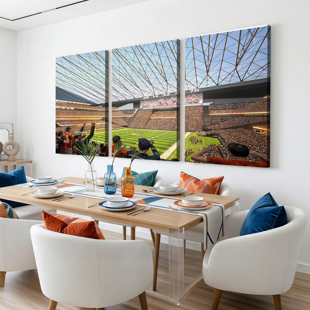 Cleveland Browns Stadium Wall Art Canvas Print