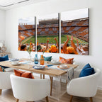 Tennessee Neyland Stadium Wall Art, Sports Arena Canvas, Home Bar Wall Decor