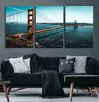 Golden Gate Bridge Wall Art Canvas Print | San Francisco Landmark Photography