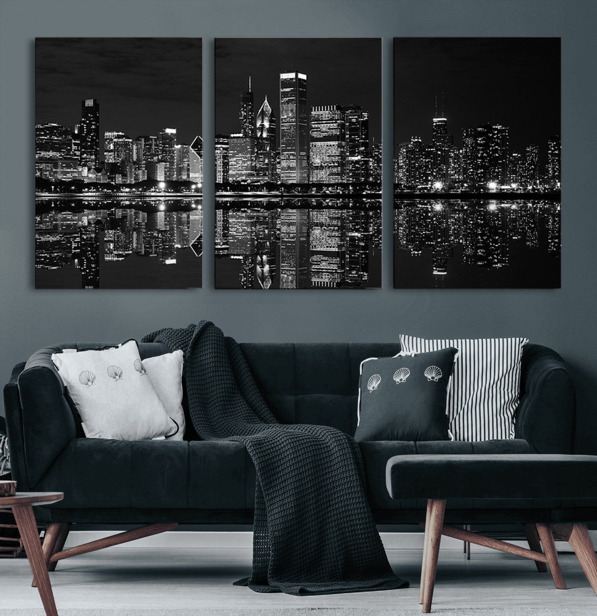 Chicago Wall Art Canvas Print