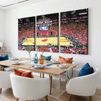 Miami Heat Basketball Team Print Wall Art, Kaseya Center