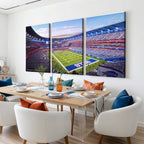 Buffalo Bills Football Team Print Canvas, Buffalo Highmark Stadium
