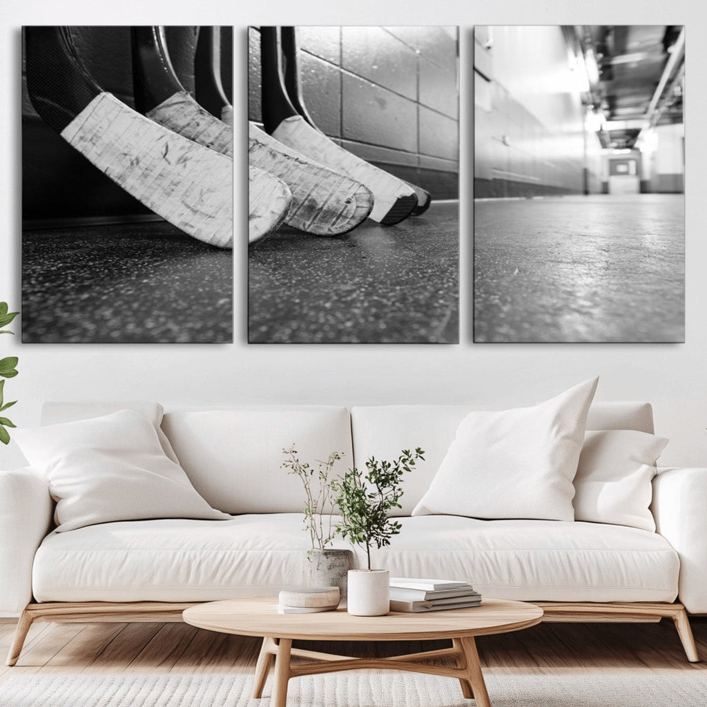 Ice Hockey Wall Art Canvas Print