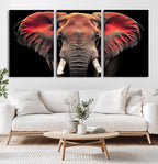 Elephant Wall Art Canvas Print