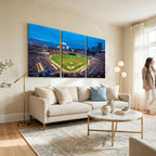 Target Field Stadium Wall Art Canvas Print, Minnesota Twins