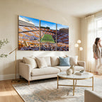 Tennessee Neyland Stadium Wall Art, Sports Arena Canvas, Framed and Ready to Hang