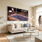 Boise State Broncos Albertsons Stadium Wall Art Canvas Print