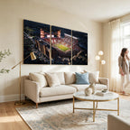 Oklahoma Memorial Stadium, Gaylord Memorial Stadium Wall Art