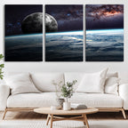 Space and Planet Canvas Print