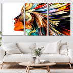 Profile Colors Canvas Print