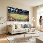 Texas Rangers Baseball Team Print, Arlington Globe Life Field Stadium Wall Art