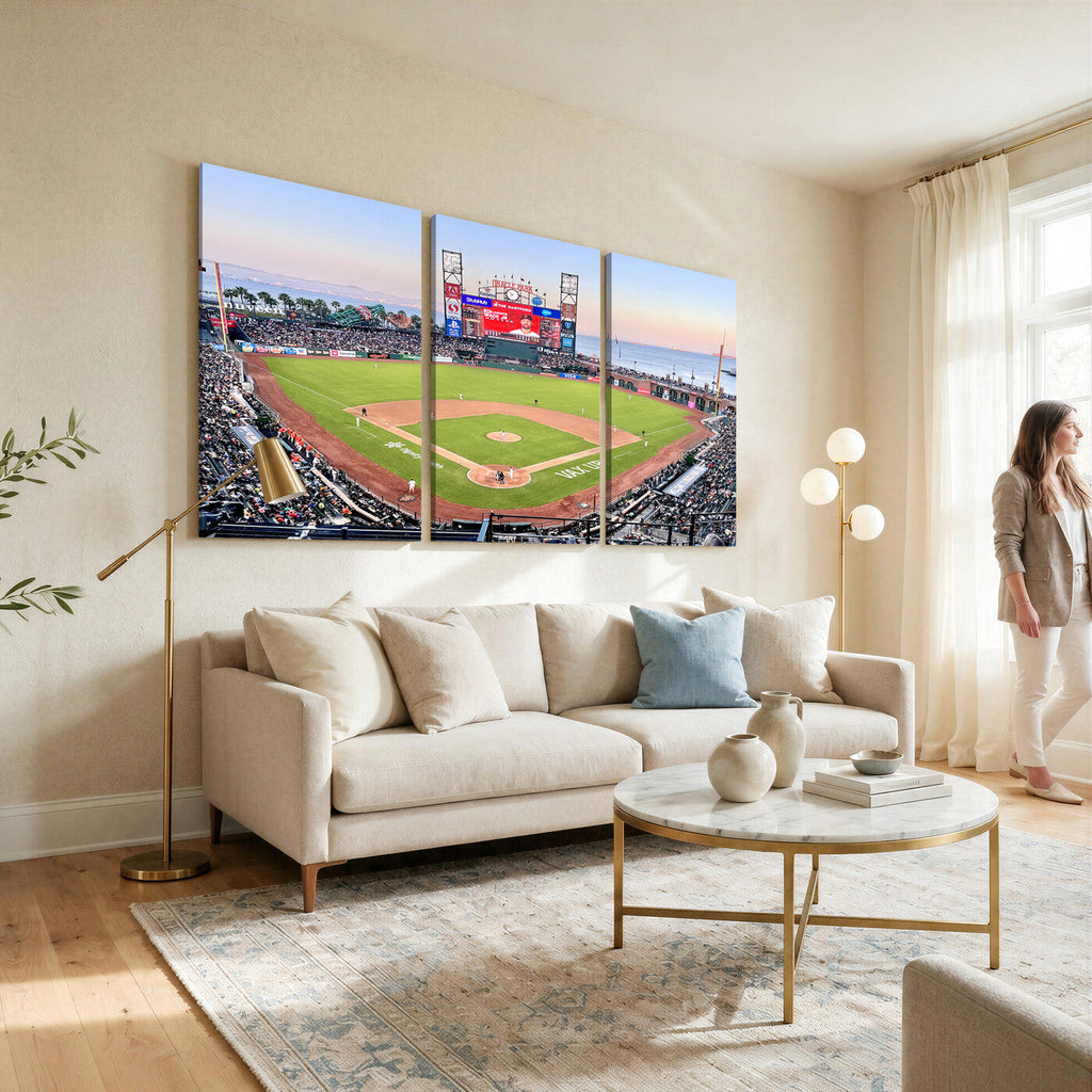 San Francisco Giants Baseball Team Print, Oracle Park