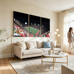 Houston Cougars Football Team Print, Houston TDECU Stadium