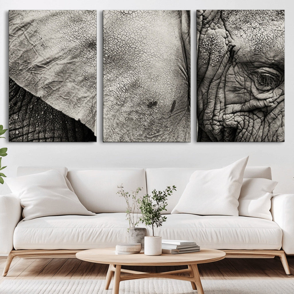 Elephant Wall Art Canvas Print