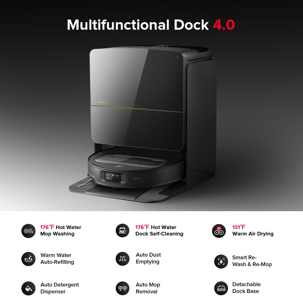 Roborock Saros Z70 Robot Vacuum with OmniGrip™ Mechanical Arm