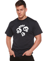 Halloween Boo Unisex Bamboo Viscose/Organic Cotton Short Sleeve Graphic T-Shirt